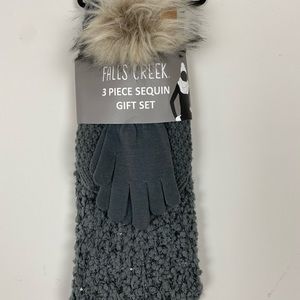 Hat, Gloves and Scarf Set